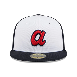 59FIFTY Atlanta Braves MLB Batting Practise Blu Navy