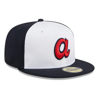 59FIFTY Atlanta Braves MLB Batting Practise Blu Navy