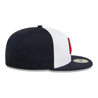 59FIFTY Atlanta Braves MLB Batting Practise Blu Navy