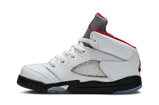 Jordan 5 Retro Fire Red Silver Tongue (2020) (TD)