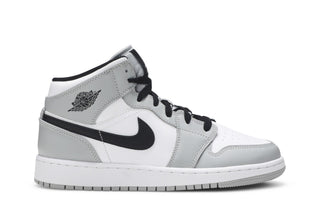Jordan 1 Mid Light Smoke Grey (GS)