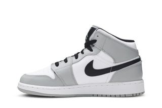 Jordan 1 Mid Light Smoke Grey (GS)