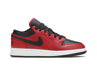 Jordan 1 Low Gym Red Black Pebbled (GS)