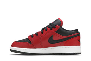 Jordan 1 Low Gym Red Black Pebbled (GS)