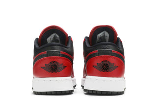 Jordan 1 Low Gym Red Black Pebbled (GS)