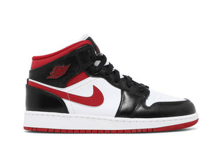 Jordan 1 Mid Gym Red Black White (GS)