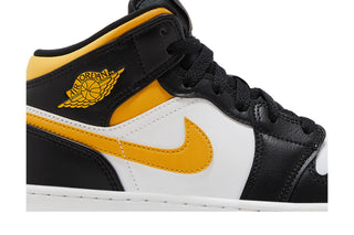 Jordan 1 Mid White Pollen Black (GS)
