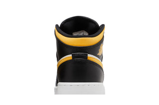 Jordan 1 Mid White Pollen Black (GS)
