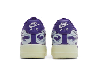 Nike Air Force One Custom Swoosh Viola E Fucsia | LLab Scarpe Custom - Foto 11