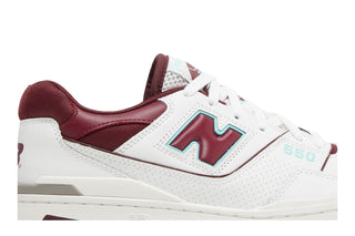 New Balance 550 Burgundy Cyan