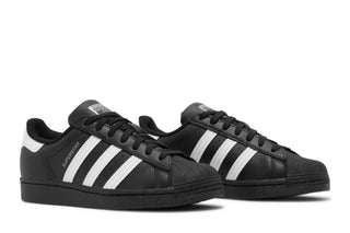 Adidas Superstar Core Black Cloud White Gold (GS)