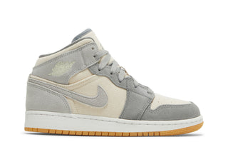 Jordan 1 Mid SE Coconut Milk Particle Grey (GS)