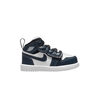 Jordan 1 Mid Alt White Metallic Gold Obsidian (TD)