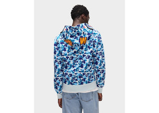 BAPE ABC Camo Shark Full Zip Hoodie Blue