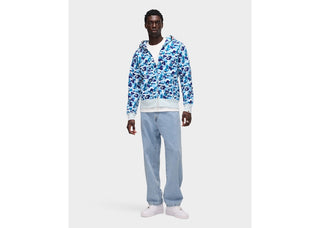 BAPE ABC Camo Shark Full Zip Hoodie Blue