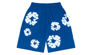 Denim Tears The Cotton Wreath Shorts Royal Blue