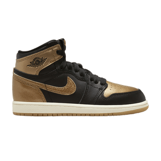 Jordan 1 Retro High OG Black Metallic Gold (PS)