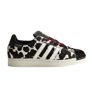 Adidas Superstar II Cow Print Black Off White Womens