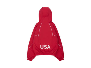 NAHMIAS x Marty Supreme A24 Classic Warm Up Jacket Dark Red