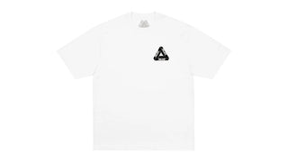 Palace Tri-Vex T-Shirt White/Yellow