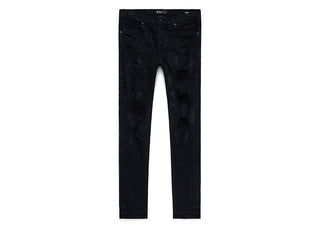 Purple Brand Black Oil Spill Jean Black
