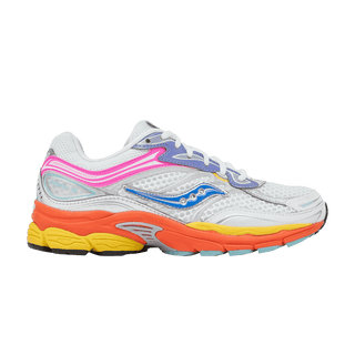 Saucony ProGrid Omni 9 White Multi Pink Orange Yellow