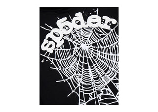 Sp5der OG Web Hoodie Black