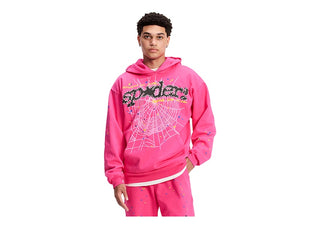 Sp5der P*NK V2 Hoodie Pink