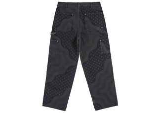 Supreme Flag Double Knee Painter Pant Black