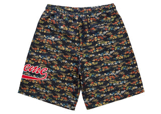 Supreme Floral Jacquard Short Navy