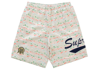 Supreme Floral Jacquard Short White