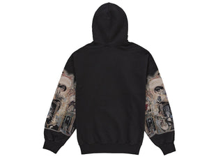 Supreme Michael Jackson Dangerous Zip Up Hooded Sweatshirt Black