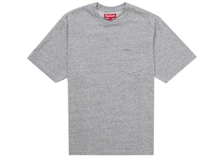 Supreme S/S Pocket Tee (SS26) Heather Grey