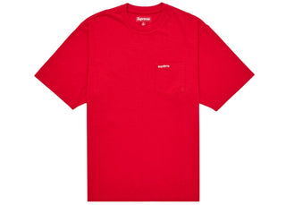 Supreme S/S Pocket Tee (SS26) Red