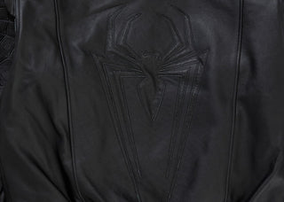 Supreme Vanson Leathers Spider-Man Jacket Black