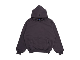 Yeezy Gap Logo Shrunken Hoodie Dark Grey