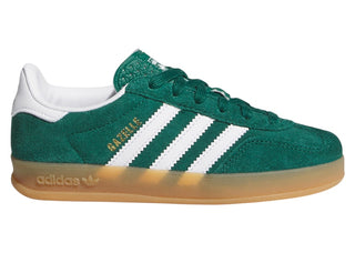 Adidas Gazelle Indoor Collegiate Green White Gum (PS)