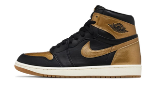 Jordan 1 Retro High OG Black Metallic Gold