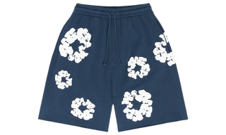 Denim Tears The Cotton Wreath Shorts Navy