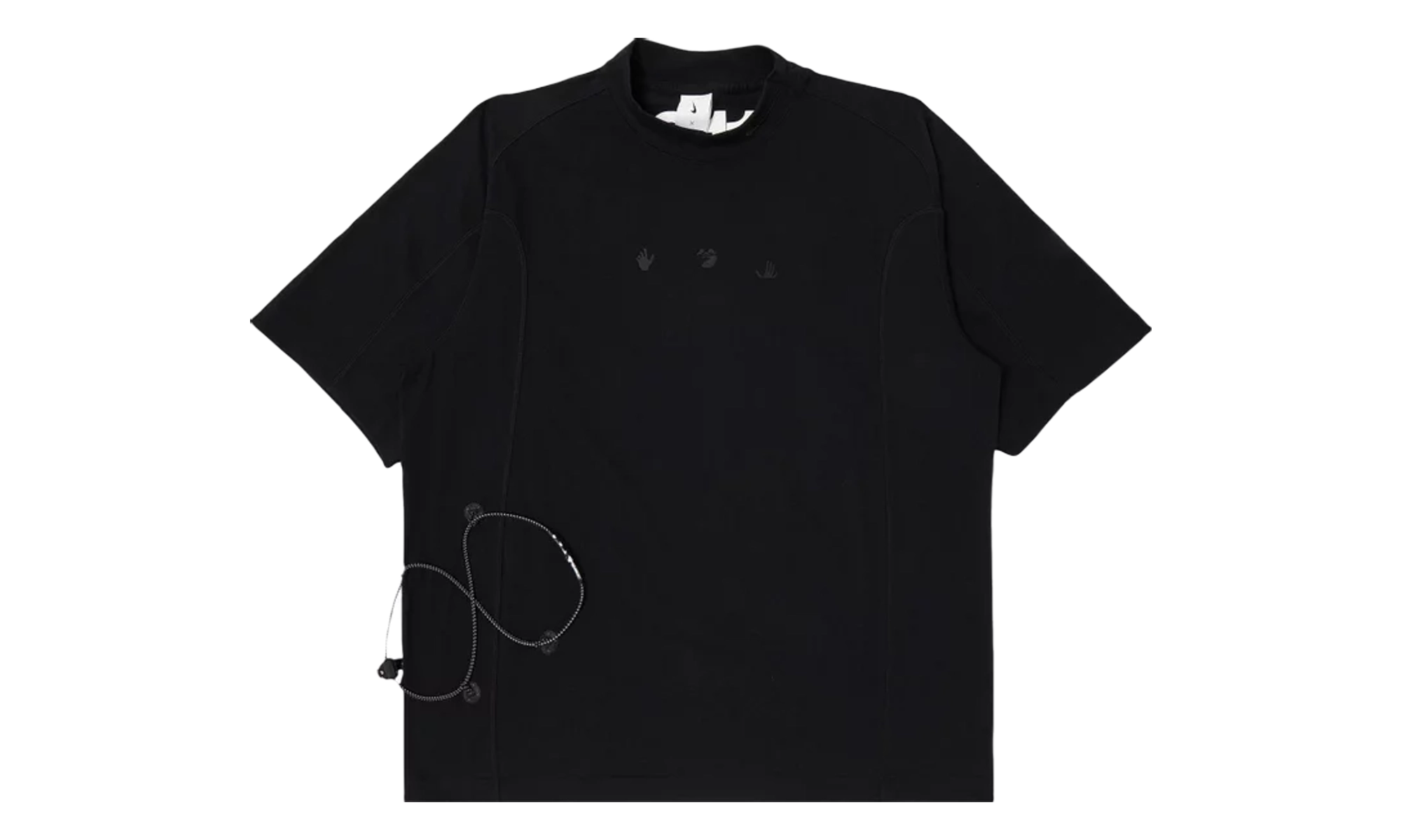 Nike x Off White Short Sleeve Top Black Fishem