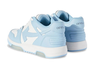 Off-White Out Of Office Calf Leather White Baby Blue