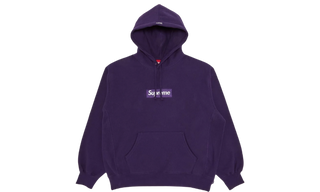 Supreme Box Logo Hooded Sweatshirt (FW23) Dark Purple