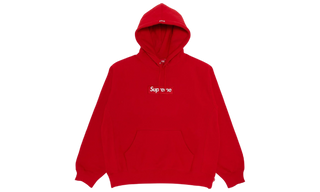 Supreme Box Logo Hooded Sweatshirt (FW23) Red