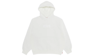 Supreme Box Logo Hooded Sweatshirt (FW23) White