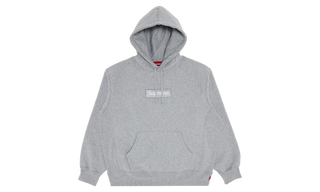 Supreme Box Logo Hooded Sweatshirt Sweatshirt (FW24) Heather Grey