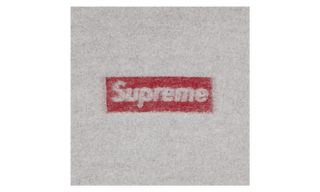 Supreme Inside Out Box Logo Hooded Sweatshirt Heather Grey