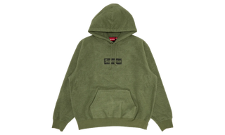 Supreme Inside Out Box Logo Hooded Sweatshirt Light Olive