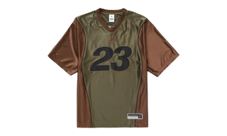 Supreme Jordan Warm Up Jersey Olive