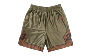 Supreme Jordan Warm Up Short Olive