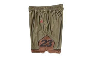 Supreme Jordan Warm Up Short Olive